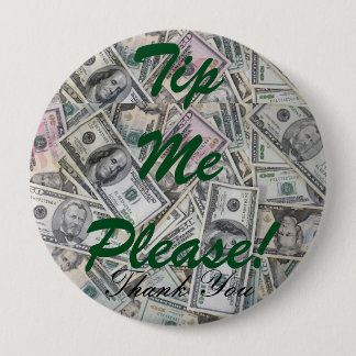 Bóton Redondo 10.16cm O servidor derruba-me botão