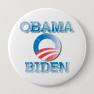 Bóton Redondo 10.16cm Obama Biden 2012 Pride Button Vintage.png