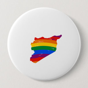 BÓTON REDONDO 10.16CM ORGULHO GAY DE SYRIA