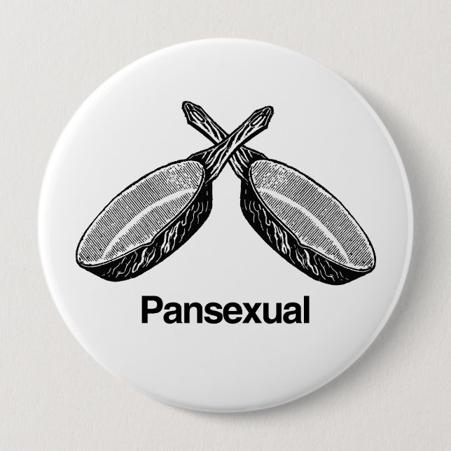 Bóton Redondo 10.16cm Pansexual - (Frente)