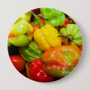 Bóton Redondo 10.16cm Peppers Scotch Bonnet