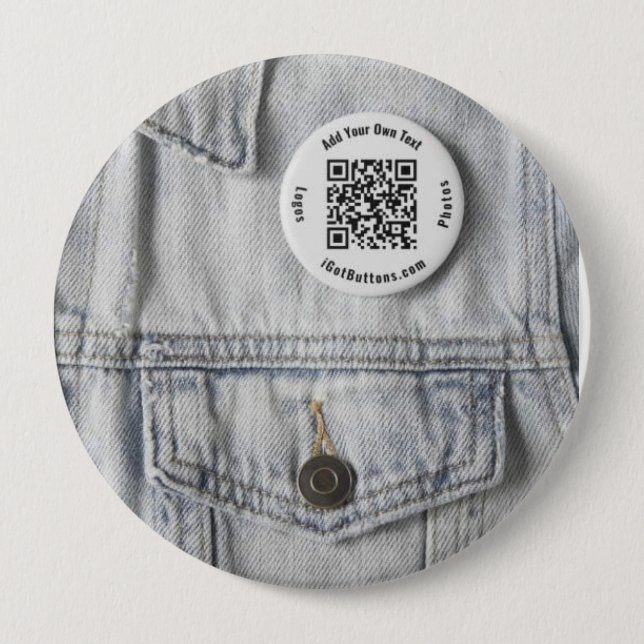 Bóton Redondo 10.16cm Personalizado no Botão Redondo de 4 Polegadas (Frente)