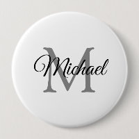 Personalizar o Nome do Monograma Modelo Branco