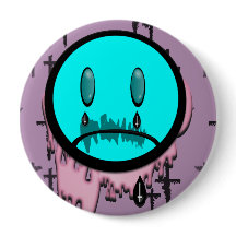 Pino Emoji Chorando Gótico Pastel