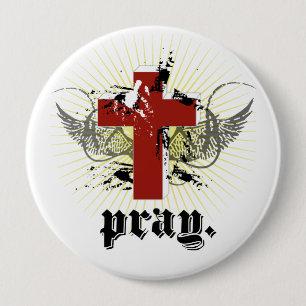 Bóton Redondo 10.16cm pray