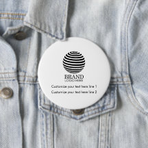 Promocional moderno de logotipo de empresa persona