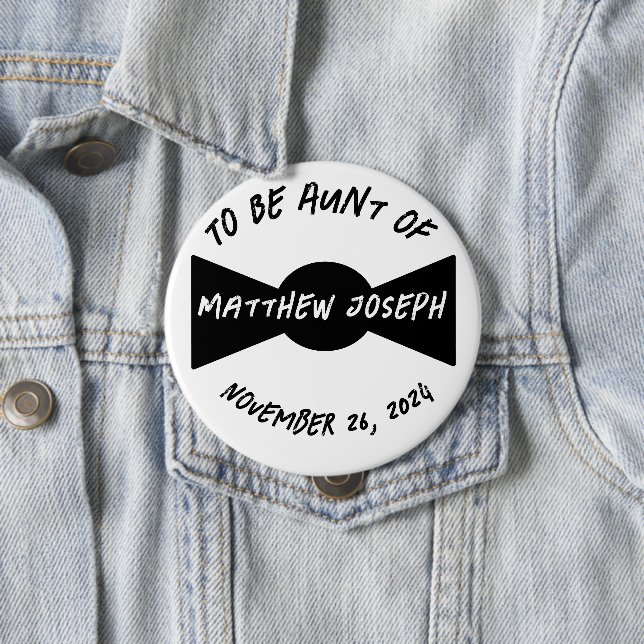 Bóton Redondo 10.16cm Relation-to-Be Bowtie (In Situ)