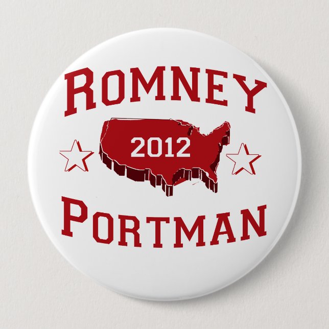Bóton Redondo 10.16cm ROMNEY PORTMAN DELEGATES.png (Frente)