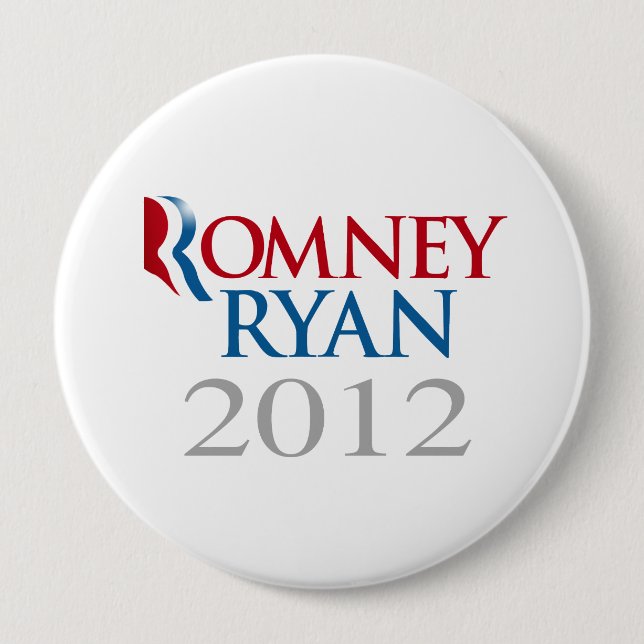 Bóton Redondo 10.16cm ROMNEY RYAN 2012.png (Frente)