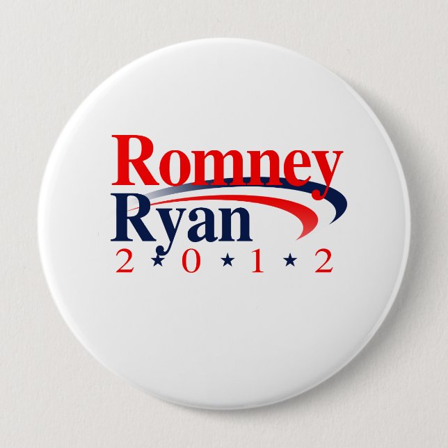 Bóton Redondo 10.16cm ROMNEY RYAN VP SWEEP.png (Frente)