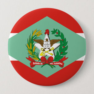 Bóton Redondo 10.16cm Santa Catarina, Brasil