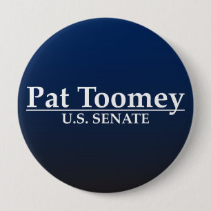 Bóton Redondo 10.16cm Senado de Toomey E.U. da pancadinha