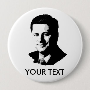 Bóton Redondo 10.16cm Stephen Harper