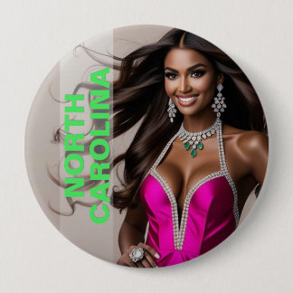 Bóton Redondo 10.16cm The Ultimate Pageant Button Pin