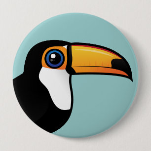 Bóton Redondo 10.16cm Toco Toucan