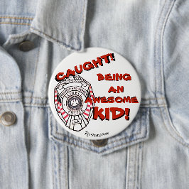 Bóton Redondo 10.16cm Travado! Sendo uma polícia impressionante de