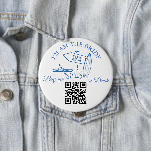 Bóton Redondo 10.16cm Última vela antes do fim de semana da Bachelorette