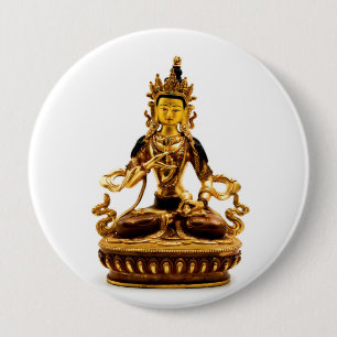 Bóton Redondo 10.16cm Vajrasattva