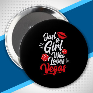 Bóton Redondo 10.16cm Viagem de Meninas de Las Vegas - Menina Que Ama Ve