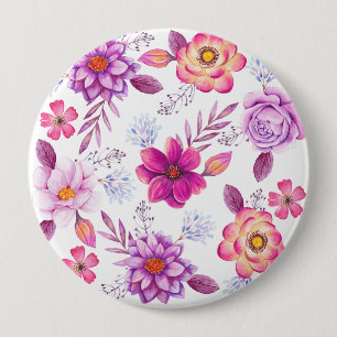 Bóton Redondo 10.16cm Violet rosa