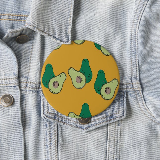 Bóton Redondo 10.16cm Vocado verde em castanho (In Situ)