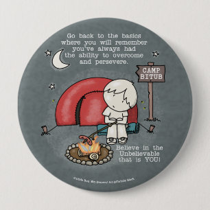 Bóton Redondo 10.16cm Voltar ao básico