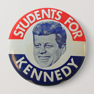 Bóton Redondo 10.16cm Voto para o botão da eleição de Kennedy