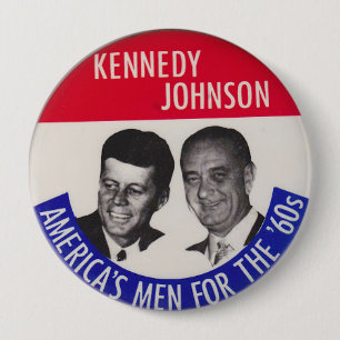 Bóton Redondo 10.16cm Voto para o botão da eleição de Kennedy