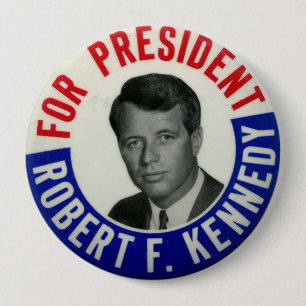 Bóton Redondo 10.16cm Voto para o botão da eleição de Kennedy
