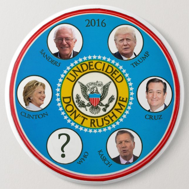 Bóton Redondo 15.24cm 2016 indeciso (Frente)