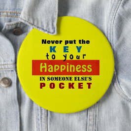 Bóton Redondo 15.24cm A CHAVE - (Mais Opções) Truismo