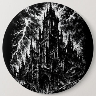 Bóton Redondo 15.24cm A Fortaleza Negra por BurnsInHell