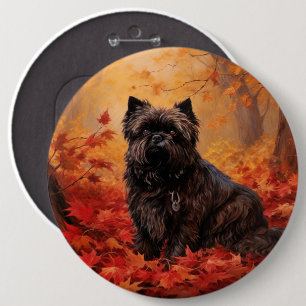 Bóton Redondo 15.24cm Affenpinscher deixa cair inspirada