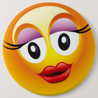 Bóton Redondo 15.24cm Alegria feliz de Sally