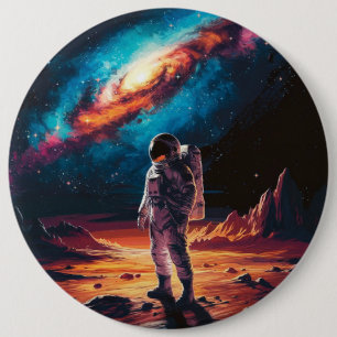 Bóton Redondo 15.24cm Astronauta no Planeta