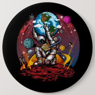 Bóton Redondo 15.24cm Atlas Space Man