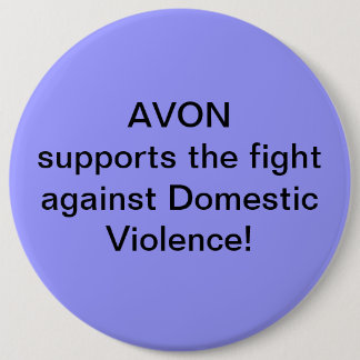 Bóton Redondo 15.24cm Avon apoia a luta contra a violência doméstica
