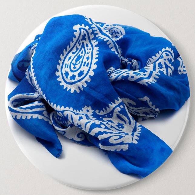 Bóton Redondo 15.24cm Azerbaijão Kelaghayi (Frente)