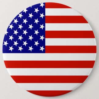 BÓTON REDONDO 15.24CM BANDEIRA AMERICANA