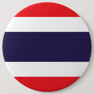 Bóton Redondo 15.24cm Bandeira de Tailândia