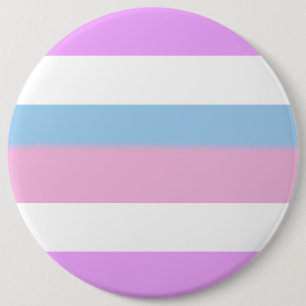 Bóton Redondo 15.24cm Bandeira do orgulho de Intersex