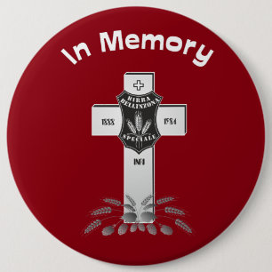 Bóton Redondo 15.24cm Birra Bellinzona Svizzera Button