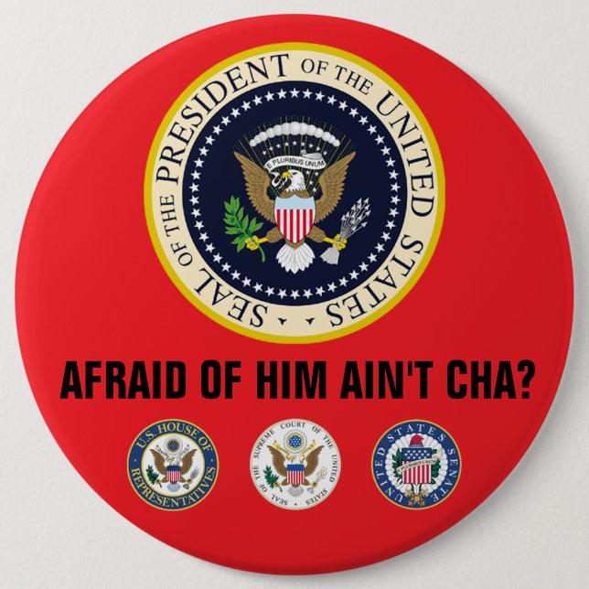 Bóton Redondo 15.24cm Botão (Frente)