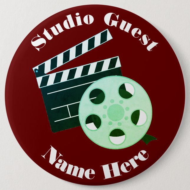 Bóton Redondo 15.24cm Botão (Frente)