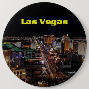 Bóton Redondo 15.24cm Botão colossal de Las Vegas