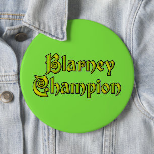 Bóton Redondo 15.24cm Botão colossal verde lima Blarney Champion