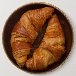 Bóton Redondo 15.24cm Botão Croissants