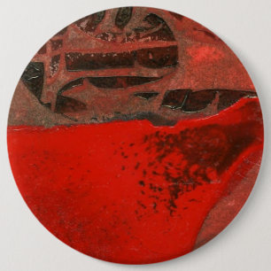 Bóton Redondo 15.24cm Botão De Arte "Mesa Rock 3"