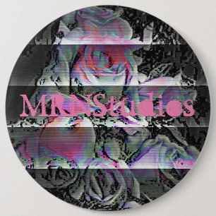 Bóton Redondo 15.24cm Botão de Buquê do Techno