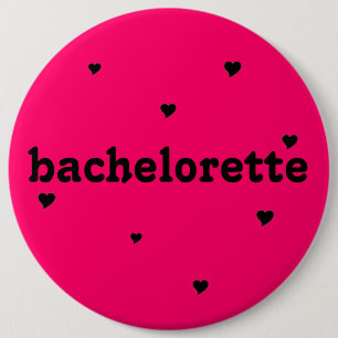 Bóton Redondo 15.24cm botão do "bachelorette"